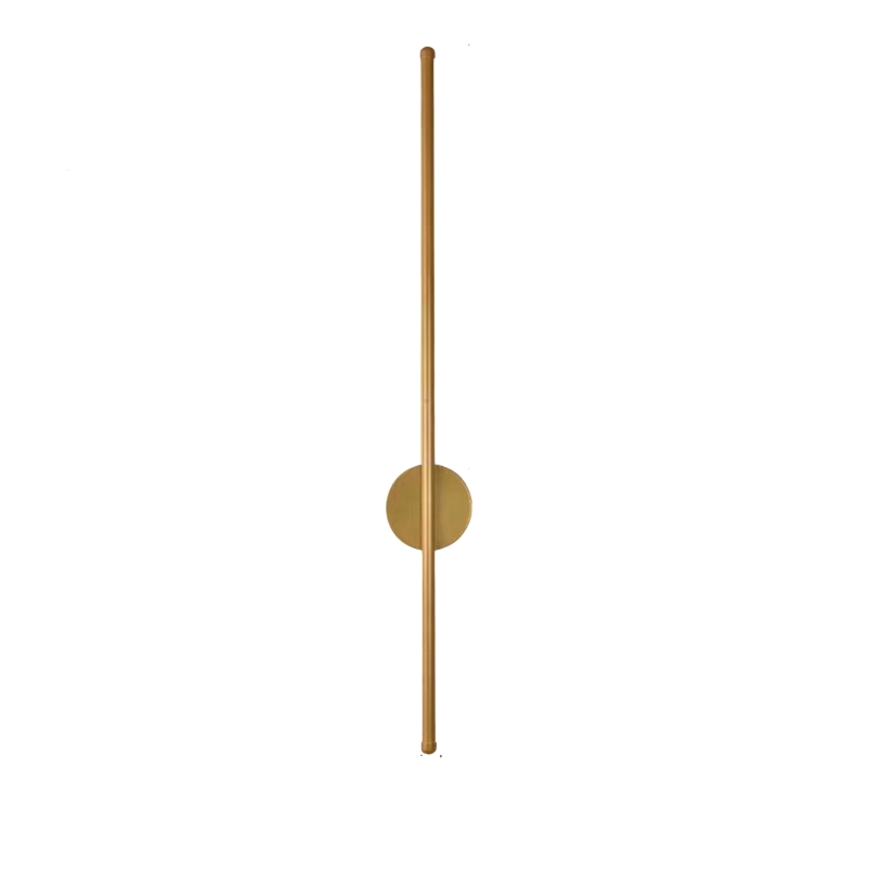 Modern svart aluminiumvägglampa D850