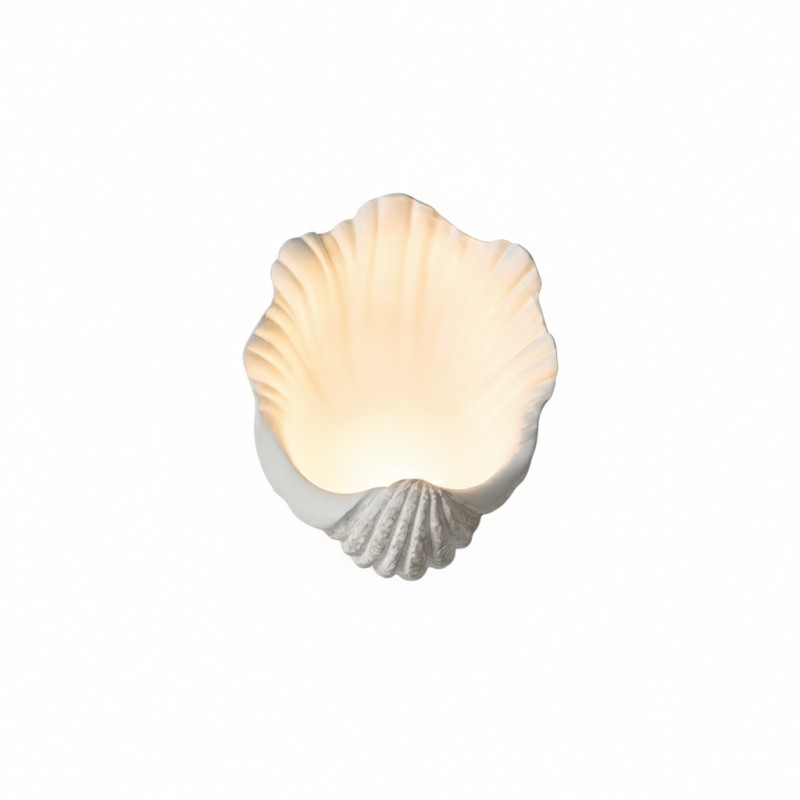 Nástěnná lampa Selka Scallop z...