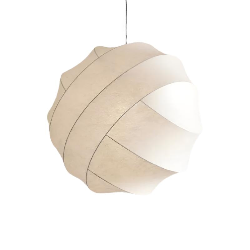 Wabi Sabi Silk Ball Japandi Pendant...