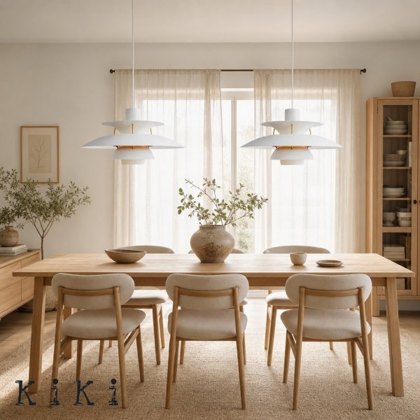 Scandinavian Multilayer Metal Pendant Light | KiKi Lighting