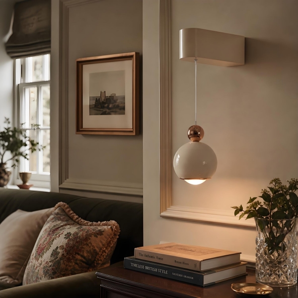 Glintap Modern Adjustable Wall Lamp with Touch Control - Minimalist Metal Acrylic Wall Sconce A41