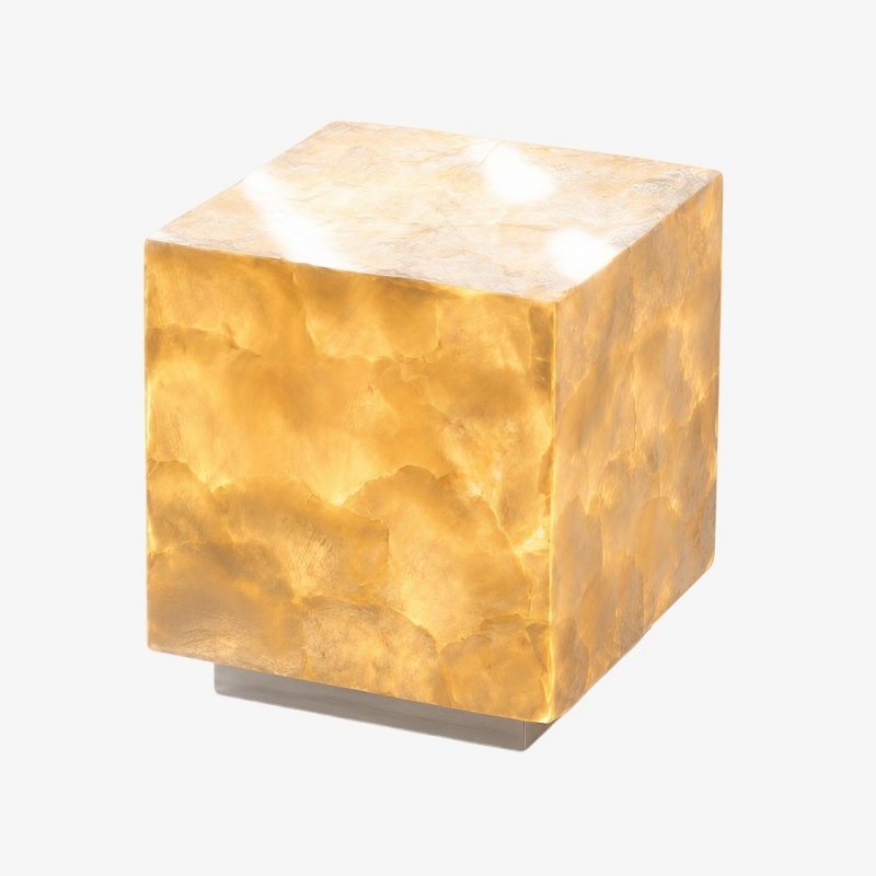 Beamira Mica and Shell Table Lamp -...
