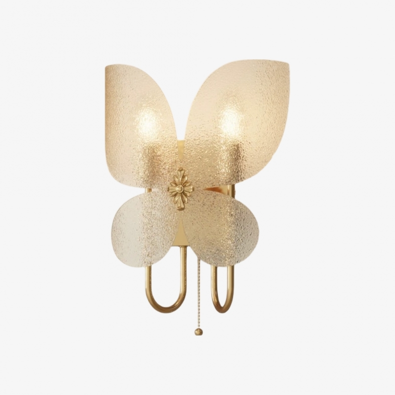 Lucenda Butterfly Art Deco Wall Lamp...