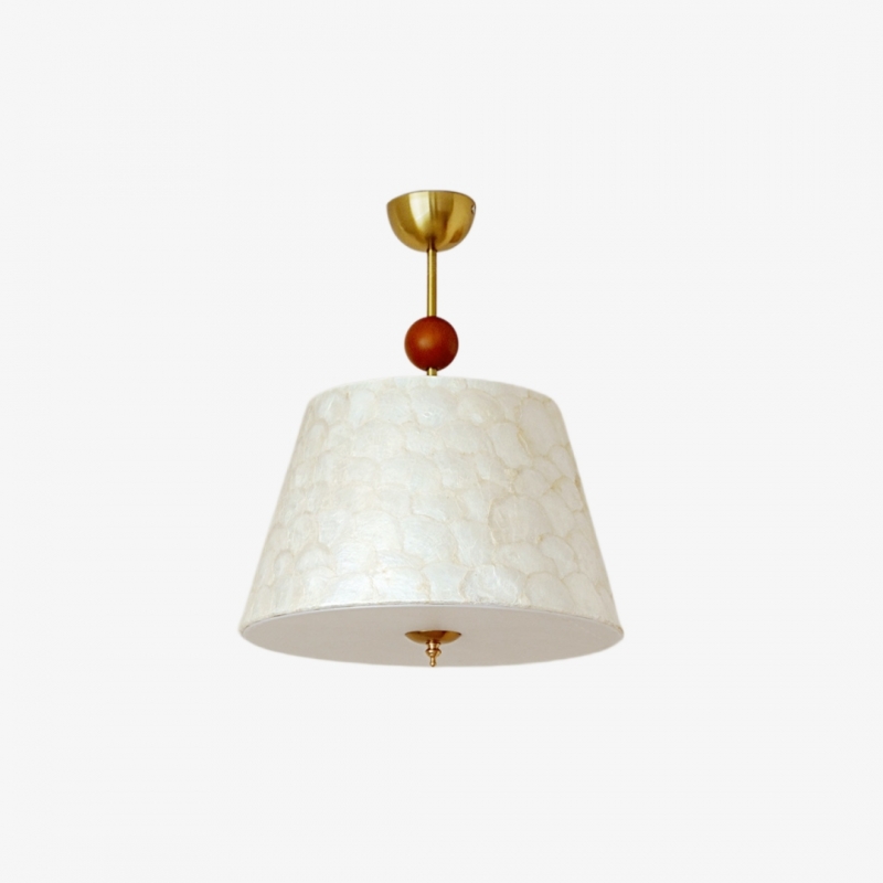 Plafonnier Lunavera Vintage en nacre...
