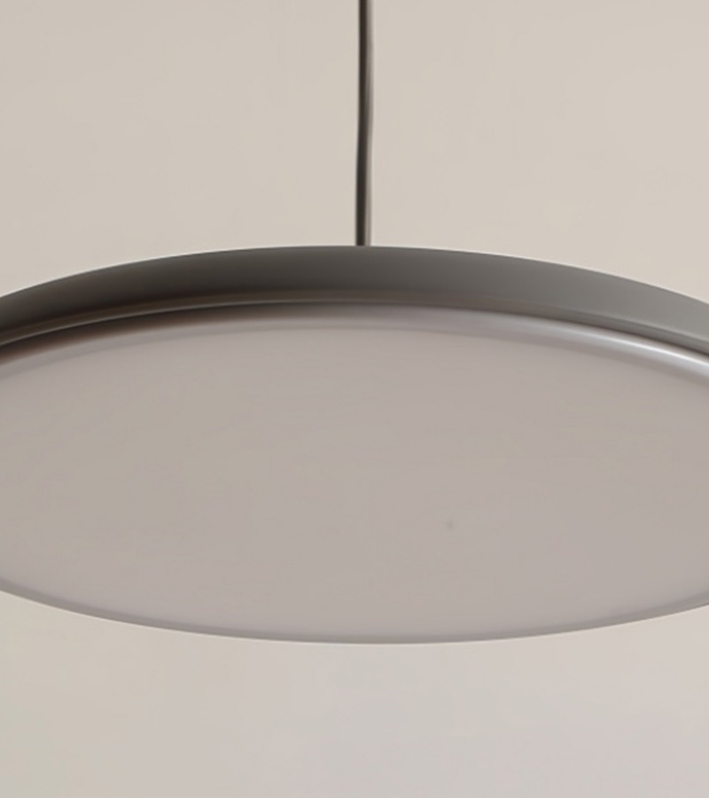Martani stalen hanglamp Platinum met mooie rondingen 85cm - Licht & Accessoires
