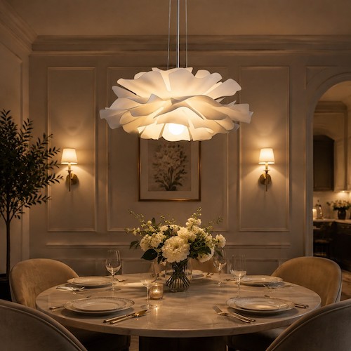 layered-lighting-dining-room-pendant