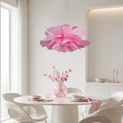 rosa-blomma-hänge-färgblockerande