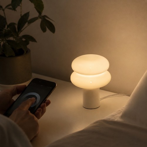 lampadina intelligente con dimmerabile tramite app - lampada opale