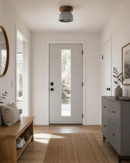 Entryway light off and on animation