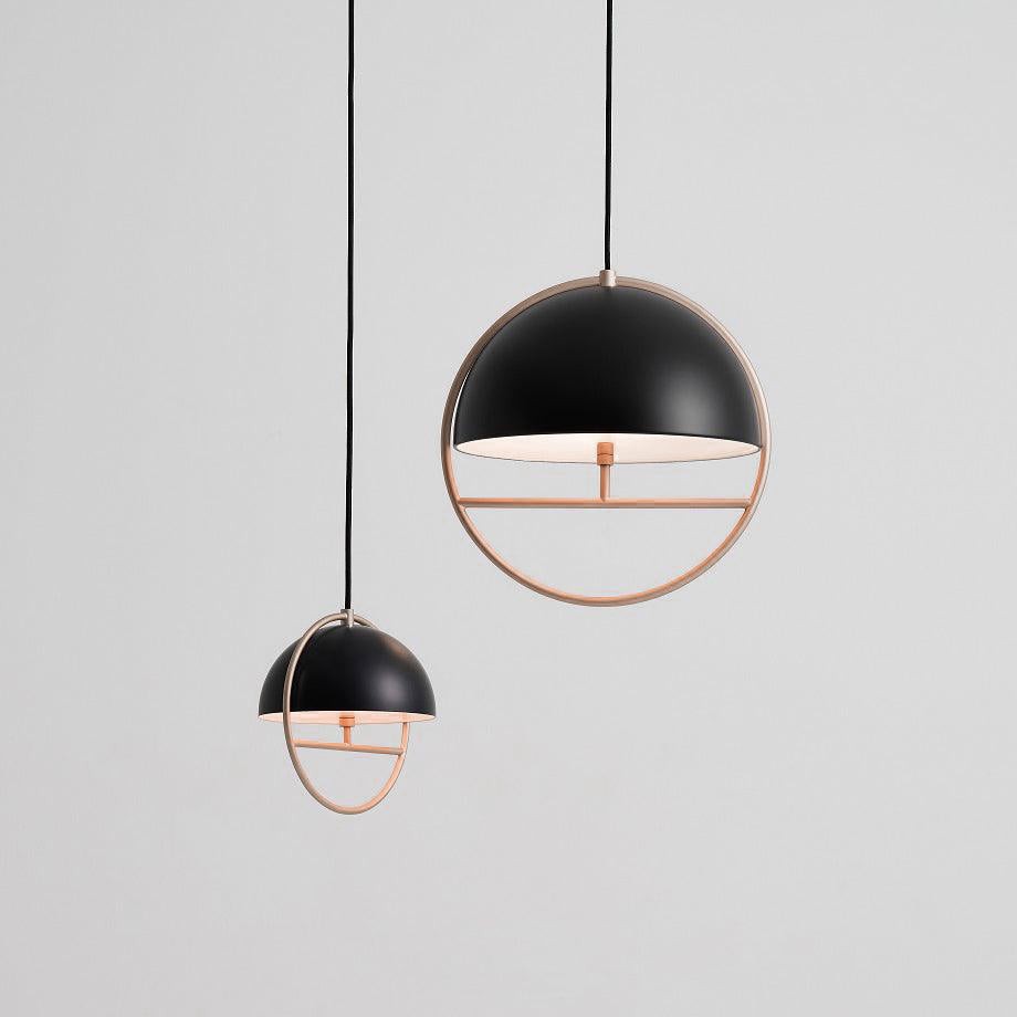 Nordic Hemispherical Ring Metal Pendant Lamp K426