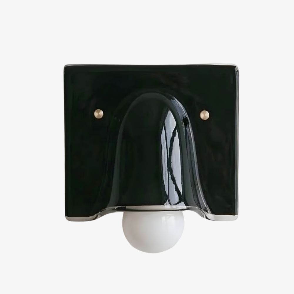 Colorful Curved Wall Sconce - Decorative Lighting for Living Room and Entryway K2342