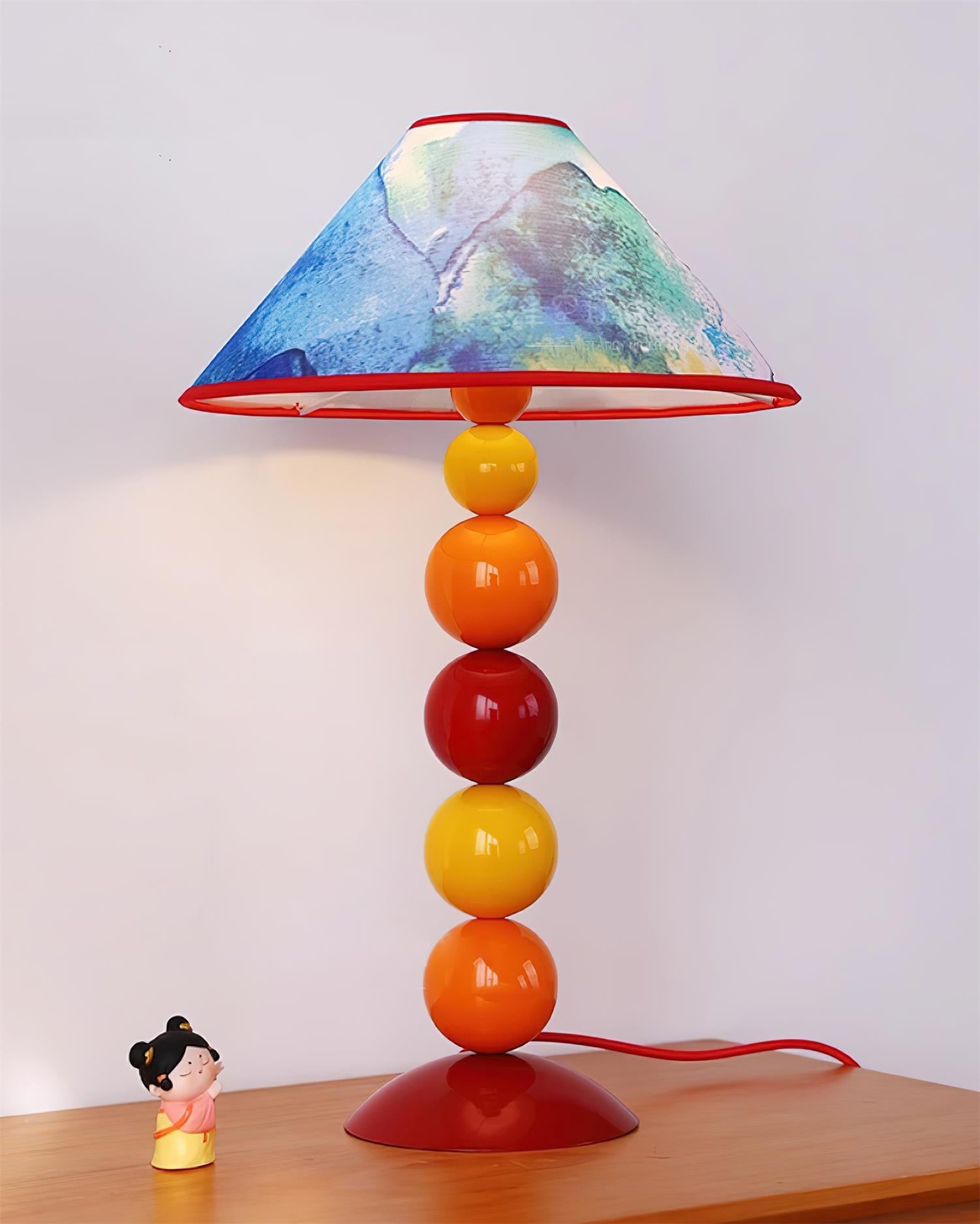 Retro Coloful Stacking Ball Table Lamp K680