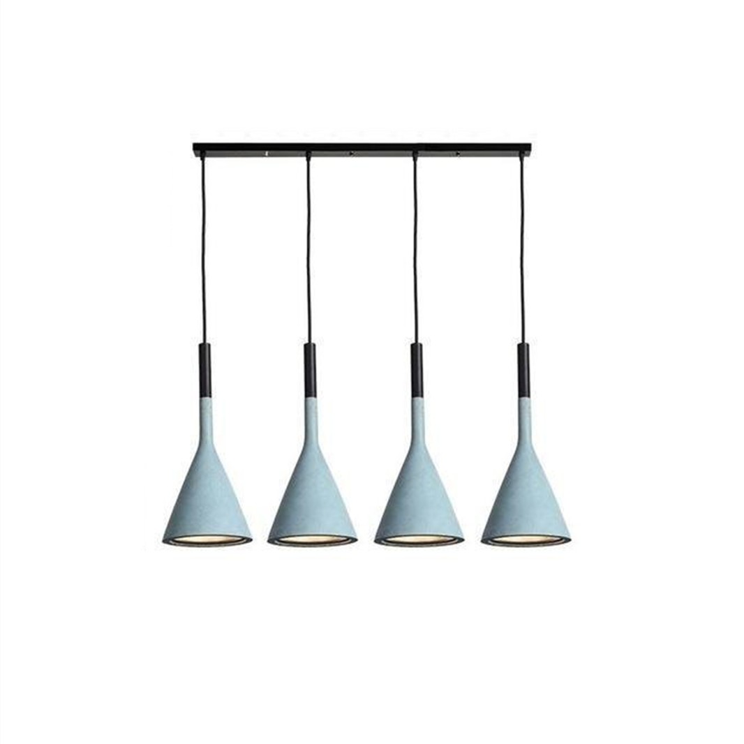 Minimalist Aplomb Pendant Light - Cement Cone Pendant Light for Kitchen Island