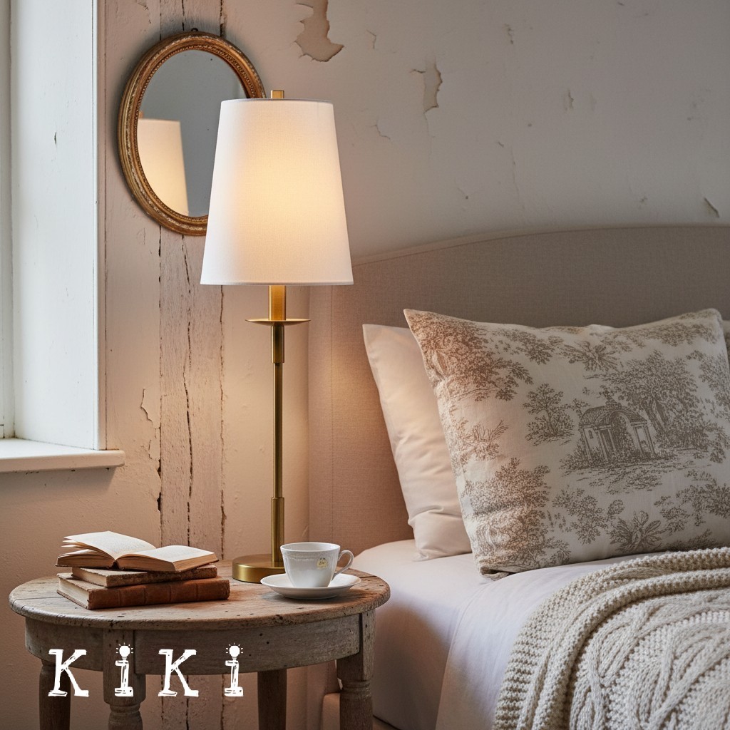 Rowan Contemporary Iron Table Lamp – Minimalist Bedside Lamp for Bedroom & Lounge K1350