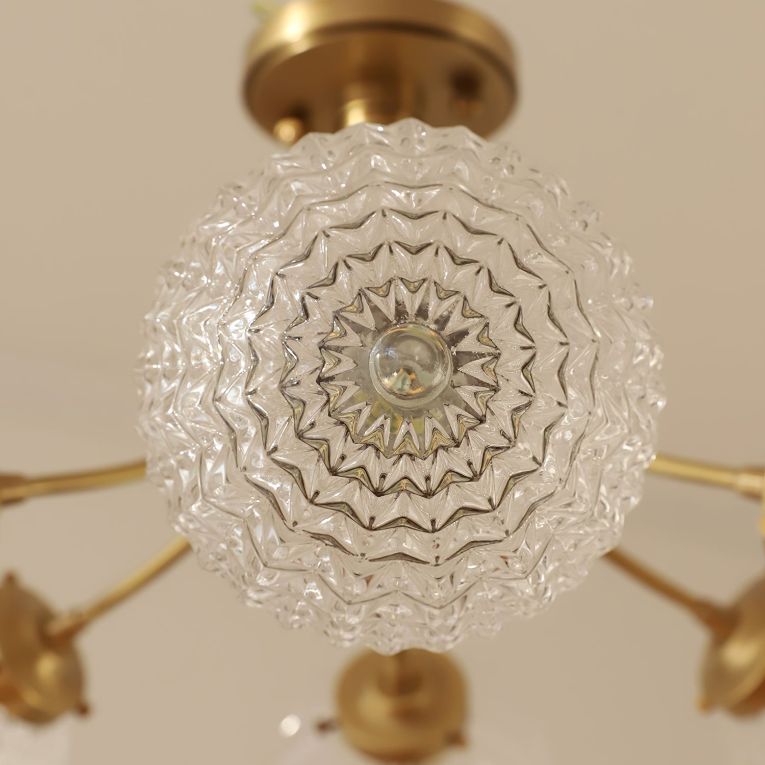 Retro Glass Ceiling Lamp K1074