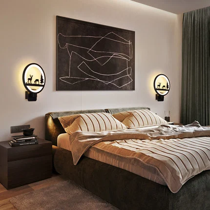 Artistic Painting LED Wall Light