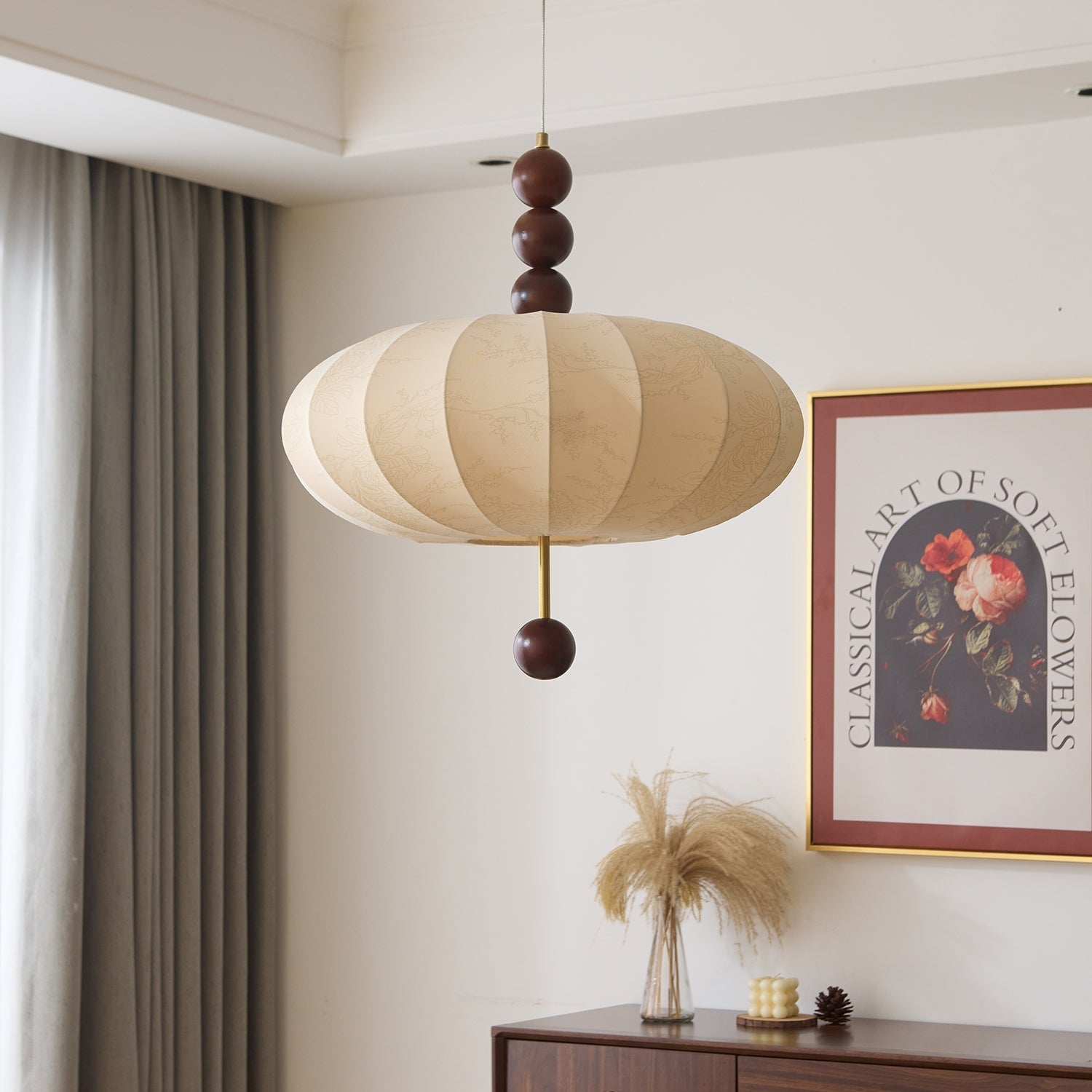 Adelaide Fabric Pendant Light D350