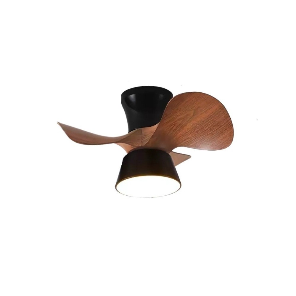 Retro Led Quiet Ceiling Fan Light For Dining Room K1111