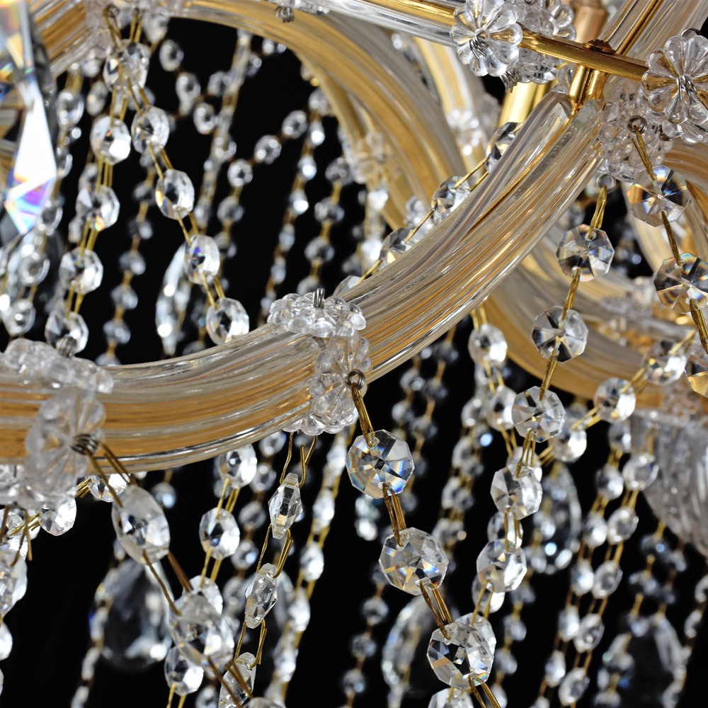 Kiki Crystal Candle Chandelier