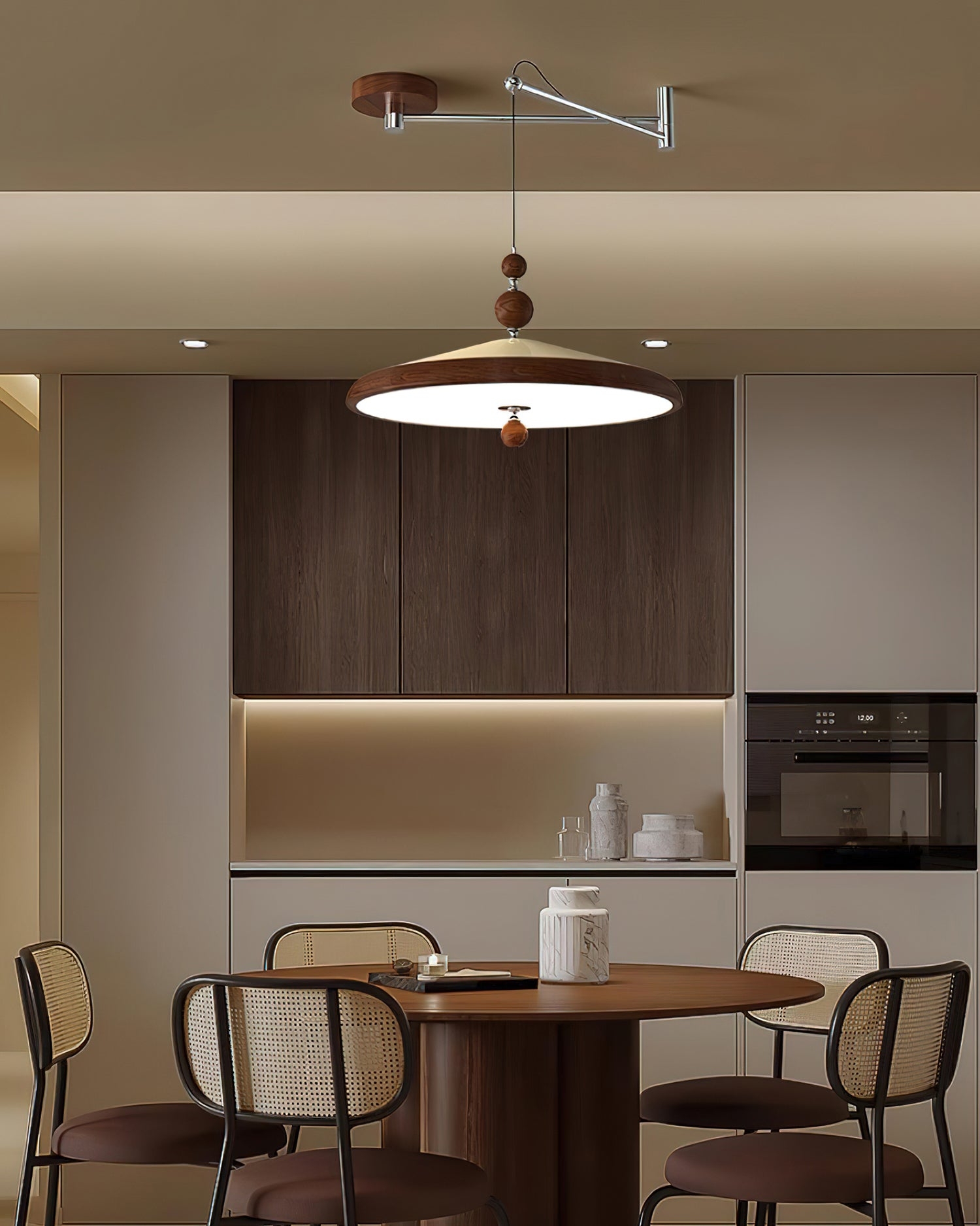 Hover Swing Arm Pendant Lamp D63