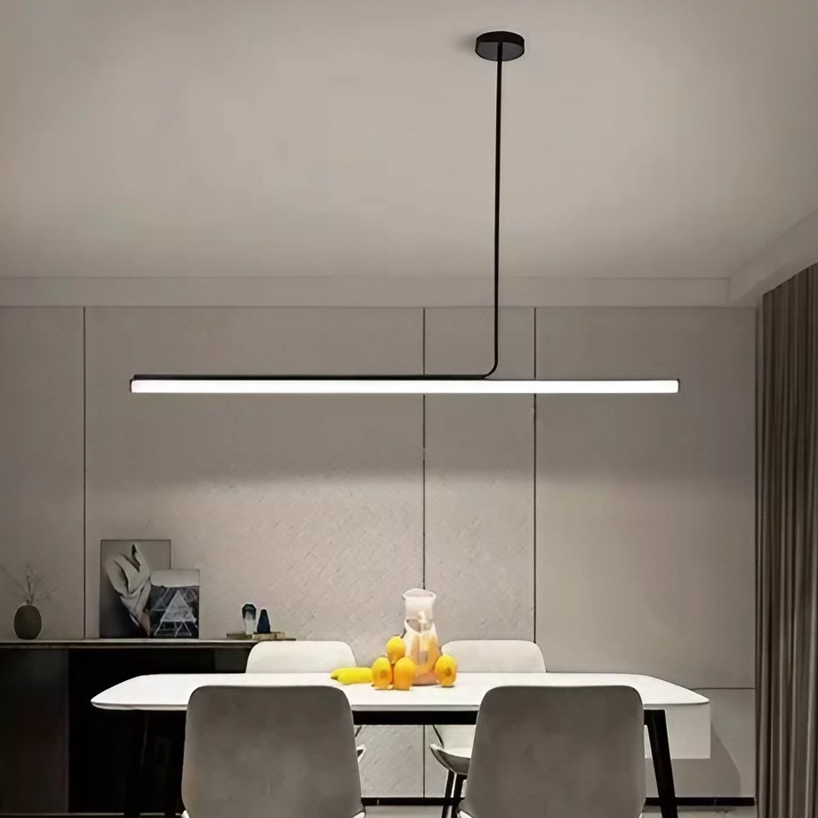 Modern Simple Asymmetrical Linear Pendant Lamp K510