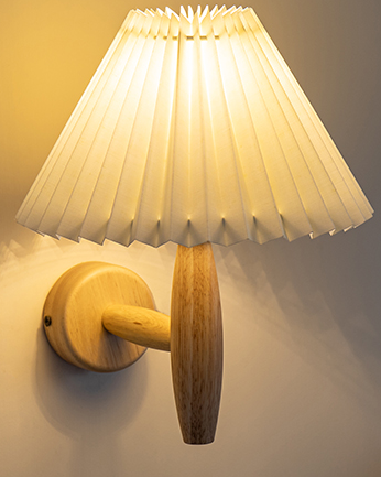 Wooden Wall Lamp