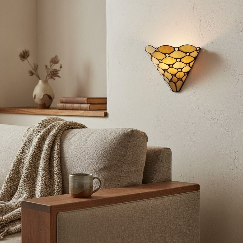 TF Pearl Elegant Glass Wall Light - Wall Sconce for Hallway K1789
