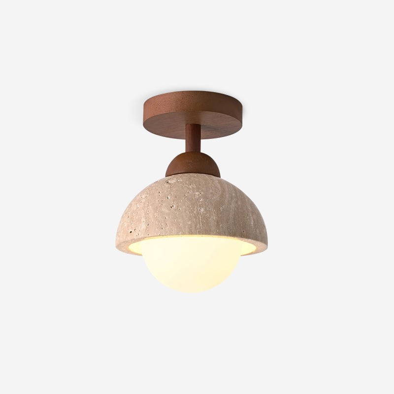 Vintage Travertine Aisle Ceiling Lamp K361