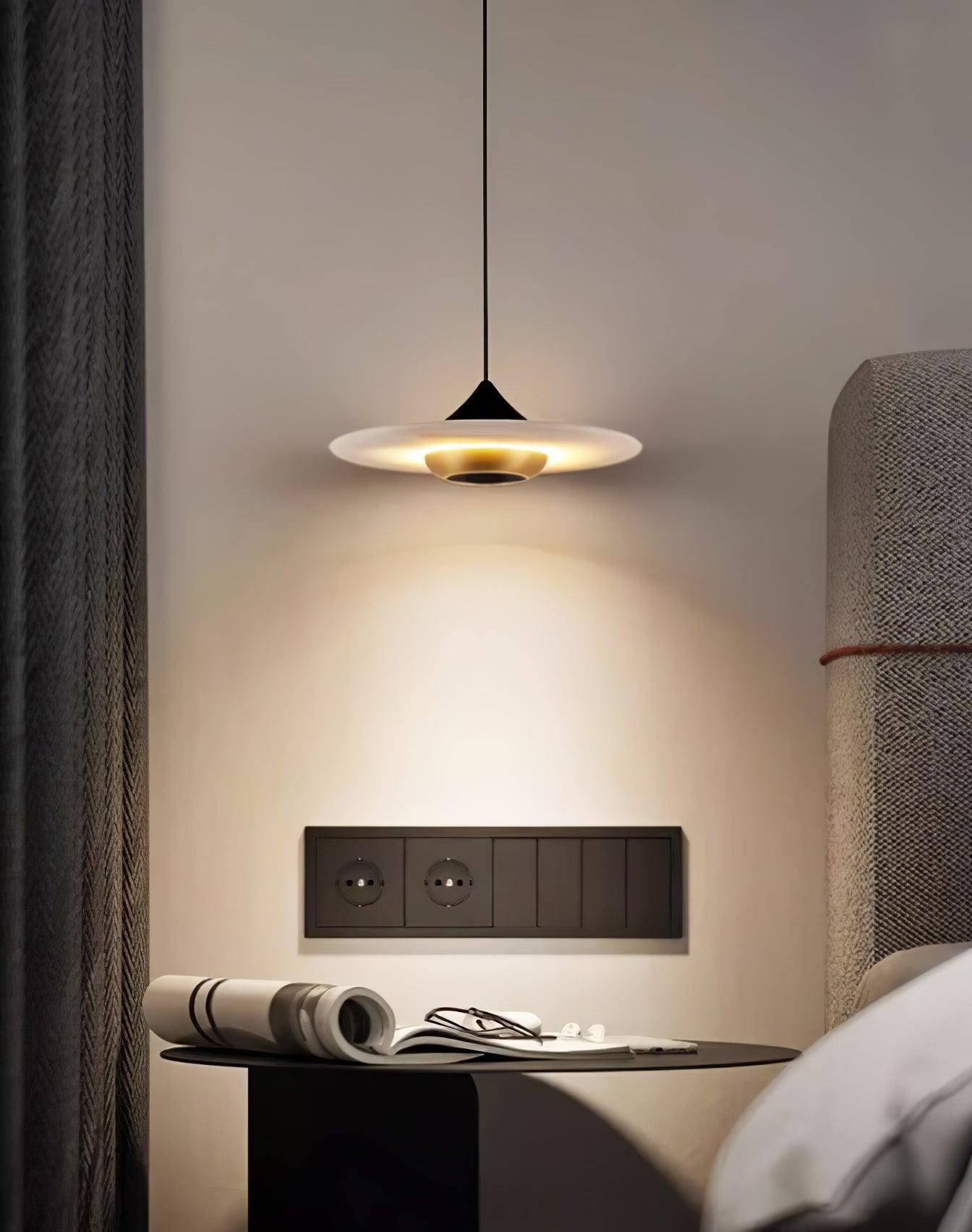 Flying Saucer Marble Pendant Lamp K391