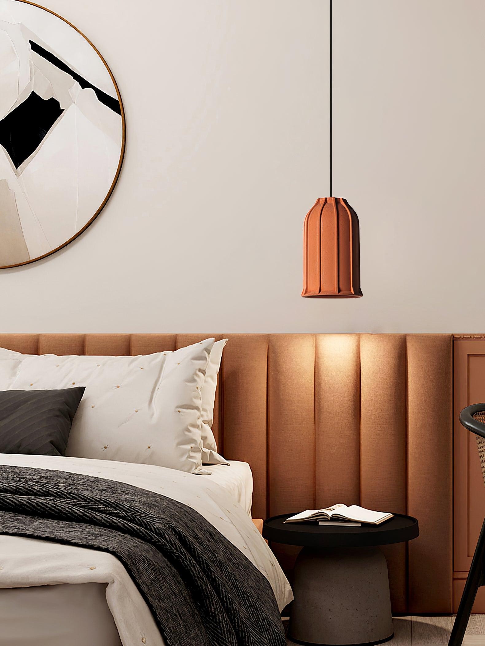 Industrial Style Cement Terracotta Craft Pendant Light K667