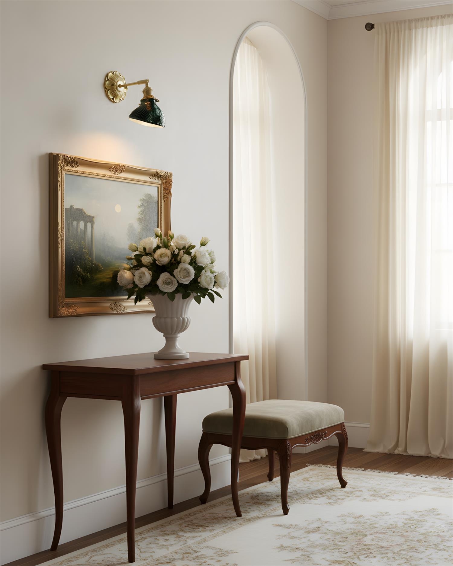 Nacre Petal Wall Lamp D326
