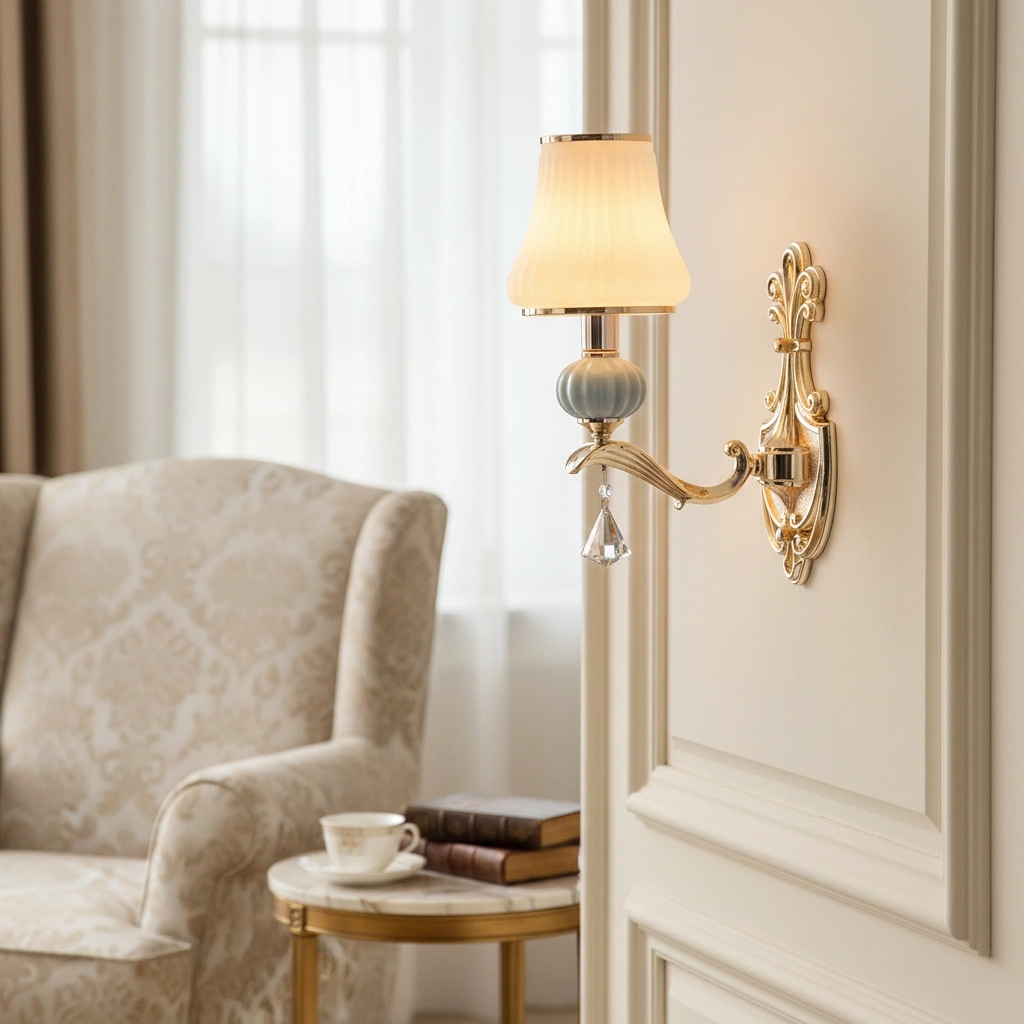 Sylvion Artistic Minimalist Wall Lamp - Sculptural Bedroom and Restaurant Wall Sconce Lighting K2299