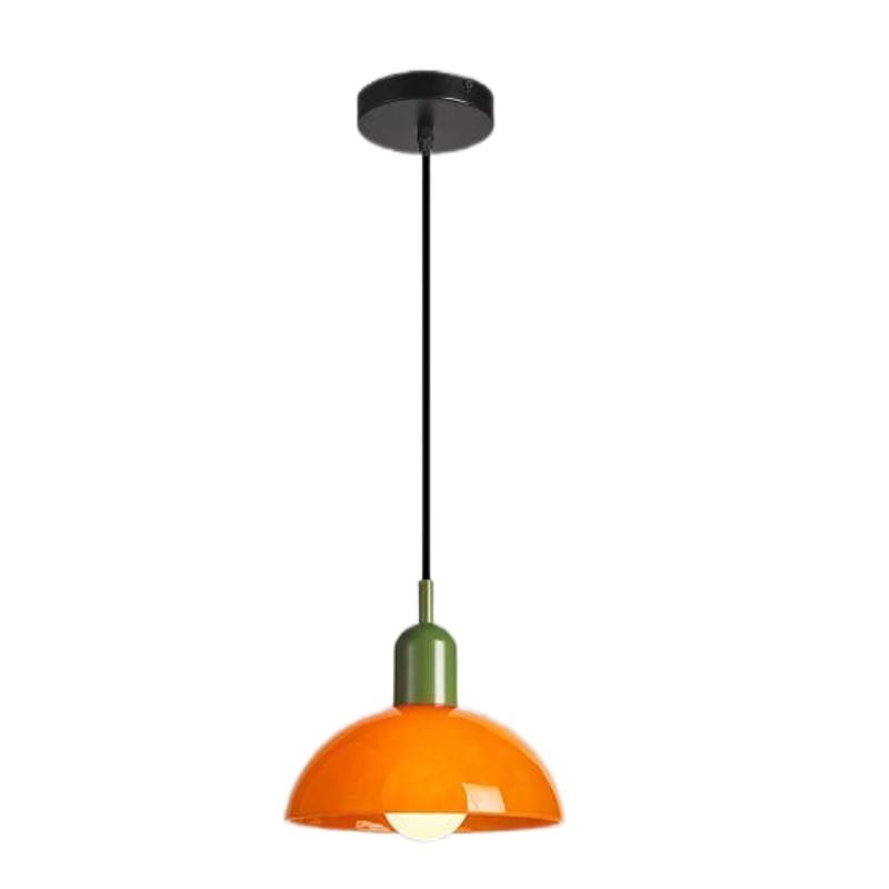 Bauhaus Minimalist Stained Glass Pendant Light K38