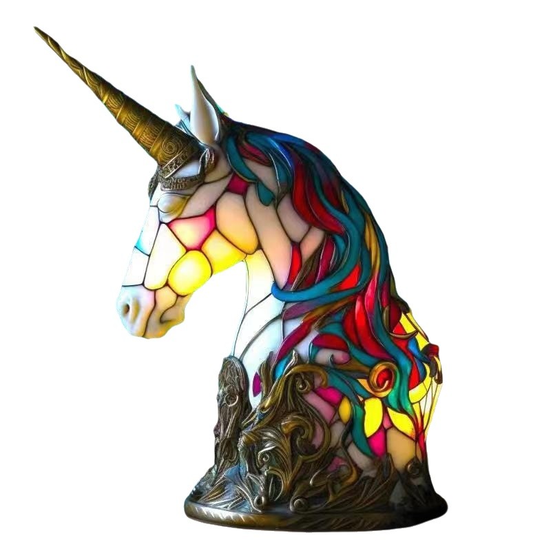 Magical Animal Statue Resin Table Lamp K482