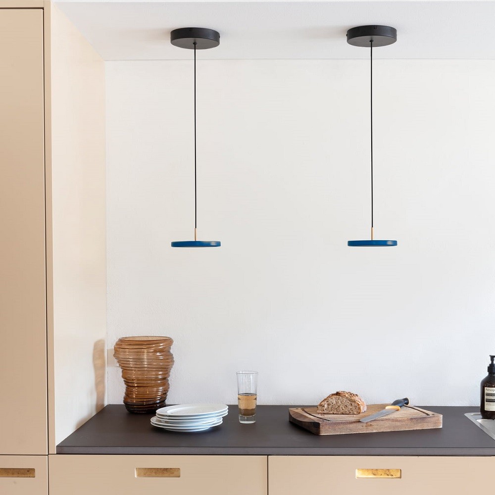 Asteria Pendant Light – Sleek Adjustable Pendant For Dining Area K1611