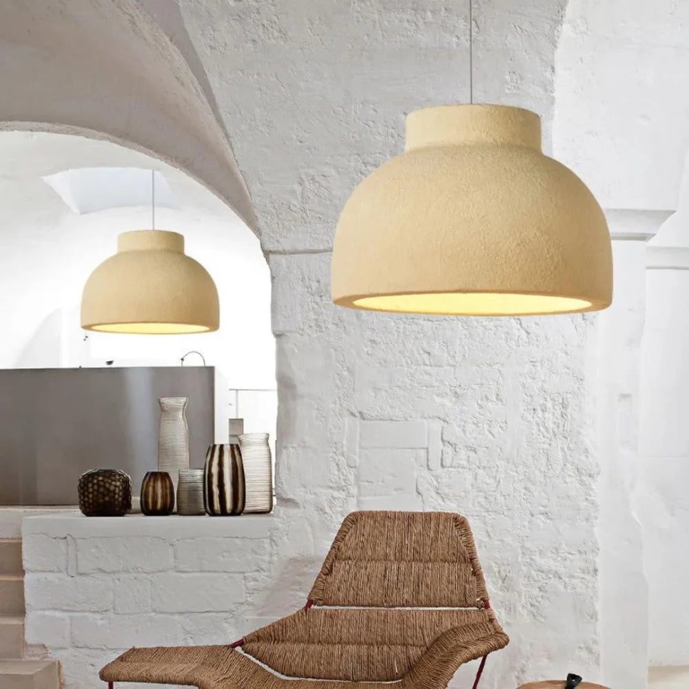 Nordic Bowl Minimalist Polystyrene Pendant Light D829