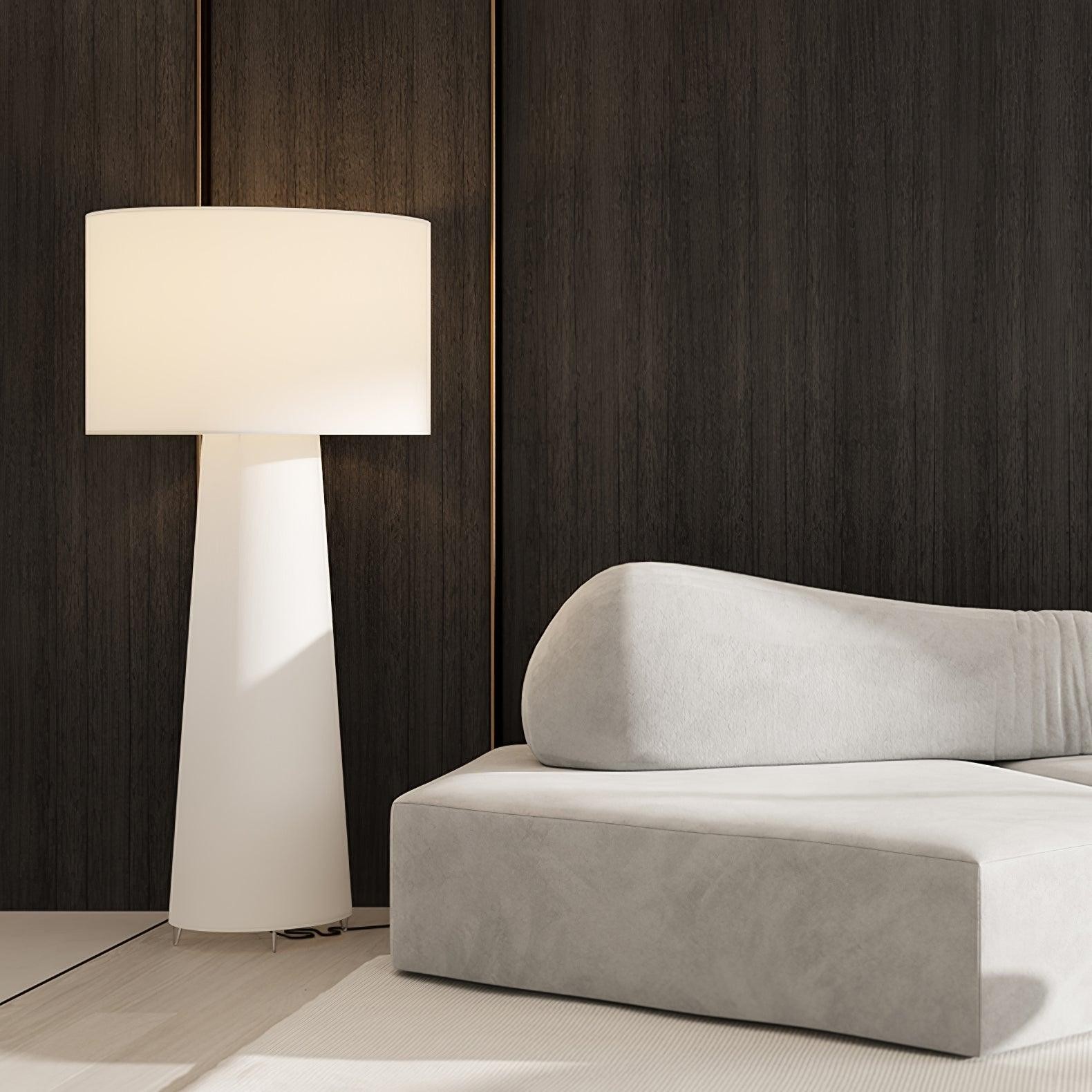 Column Fabric Floor Lamp Suitable For Living Room K328