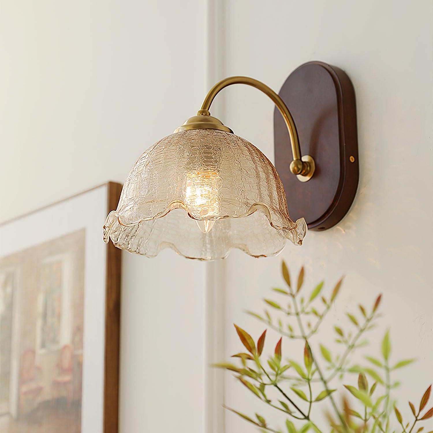 Vintage Flower Wall Lamp K752