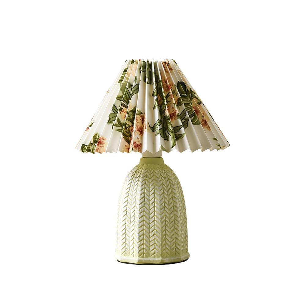 Vintage Pleated Table Lamp K756