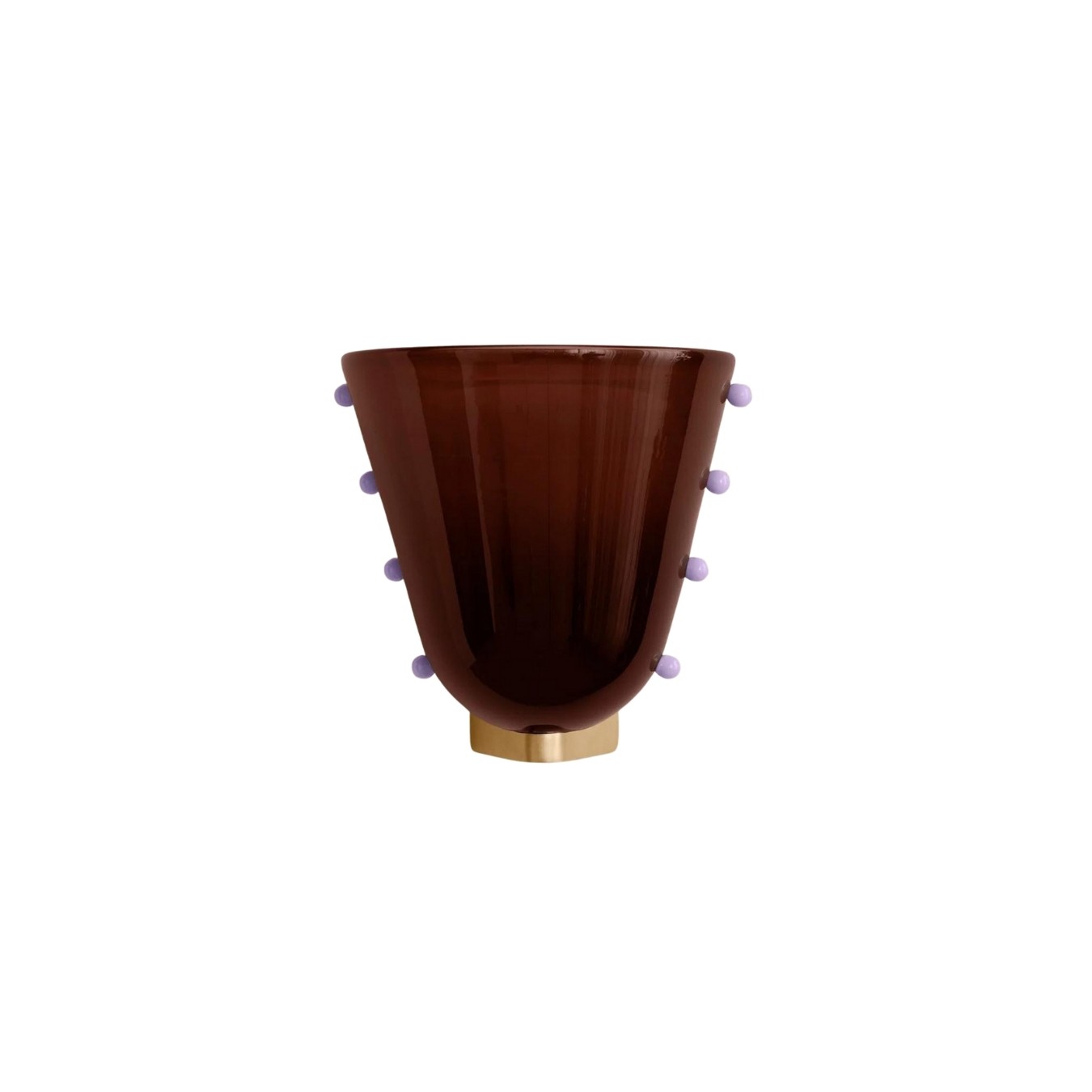 Bellina Colourful Glass Wall Light – Modern Gemma Wall Sconce For Bedroom or Hallway K1130