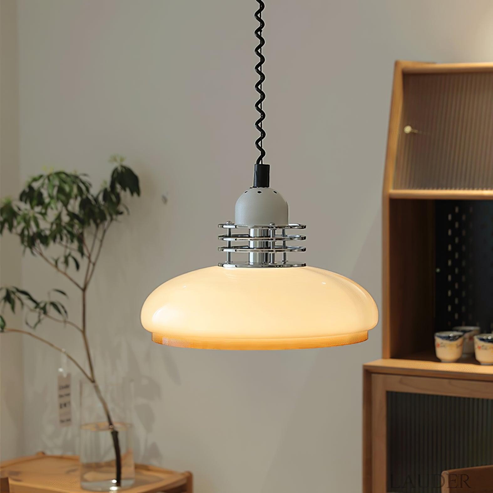 Nordic Cream Retractable Pendant Lamp K759