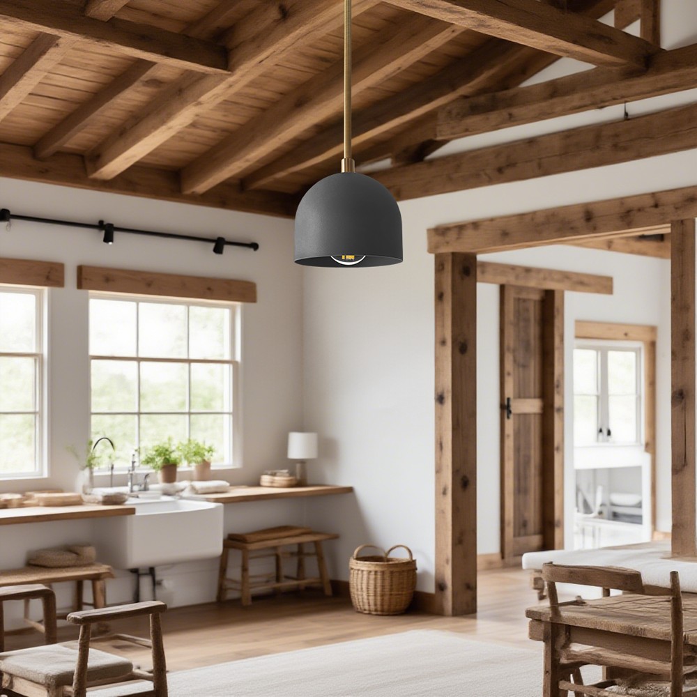 Modern Macaron Dome Pendant Light K900