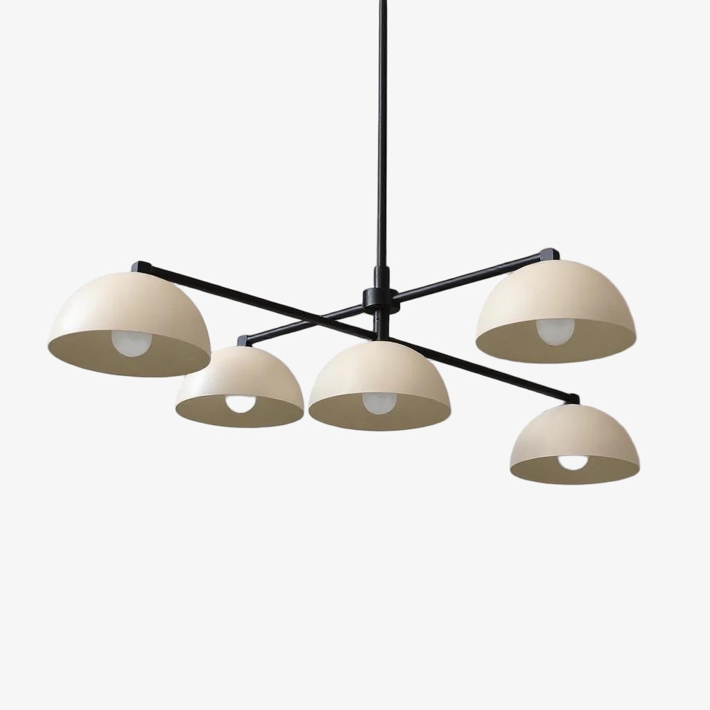 Metio Dome Stylish Ceiling Chandelier - Timeless Home Lighting Accent K1493
