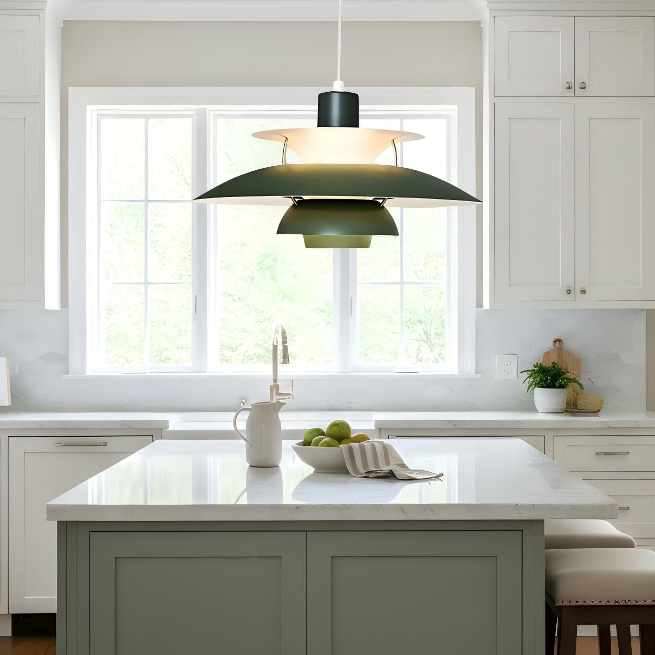 Scandinavian Multilayer Metal Pendant Light K84
