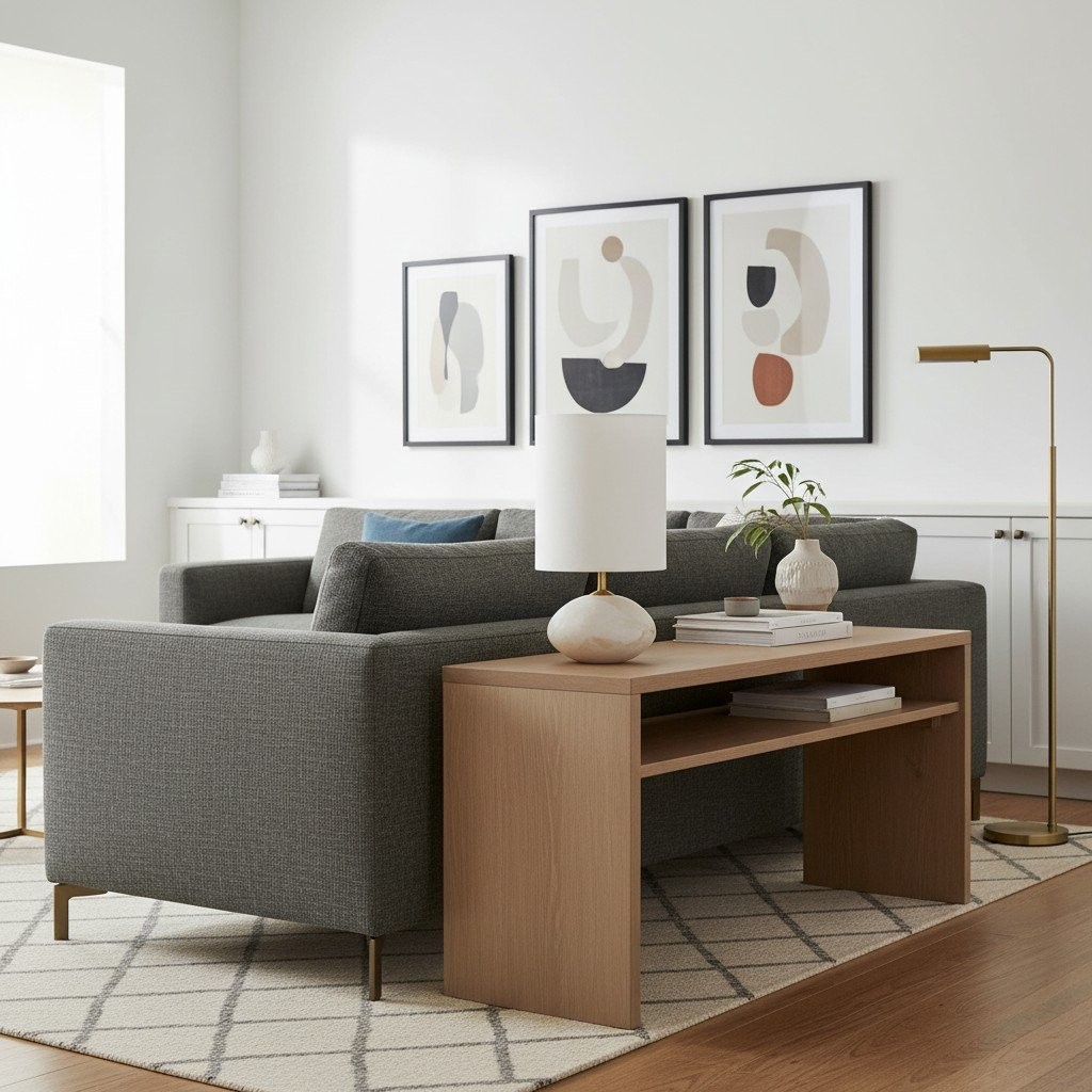 Albi Table Lamp Sleek Cylinder Base - Warm Glow for Modern Interiors and Small Spaces K1671