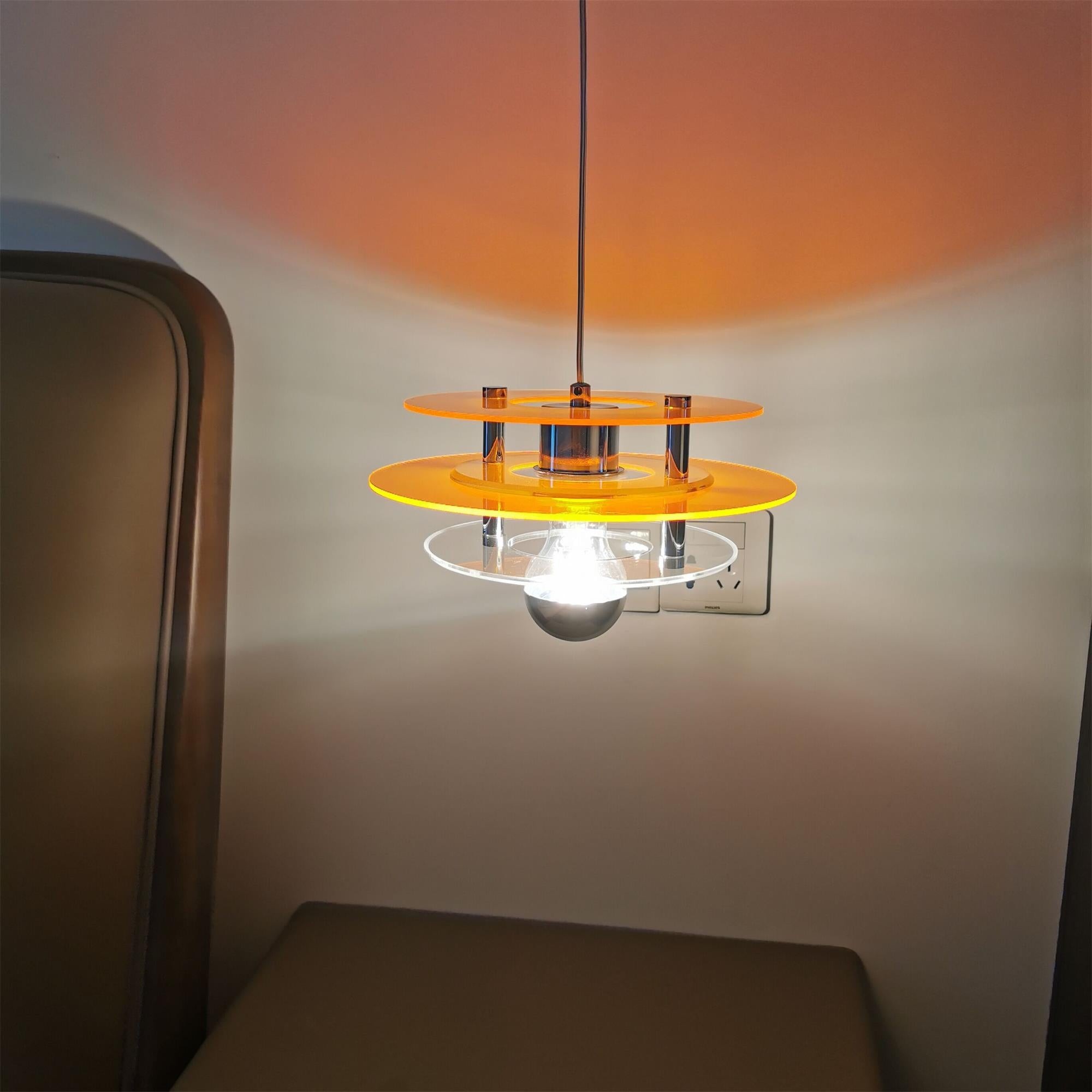 Triple Disc Pendant Light K1089