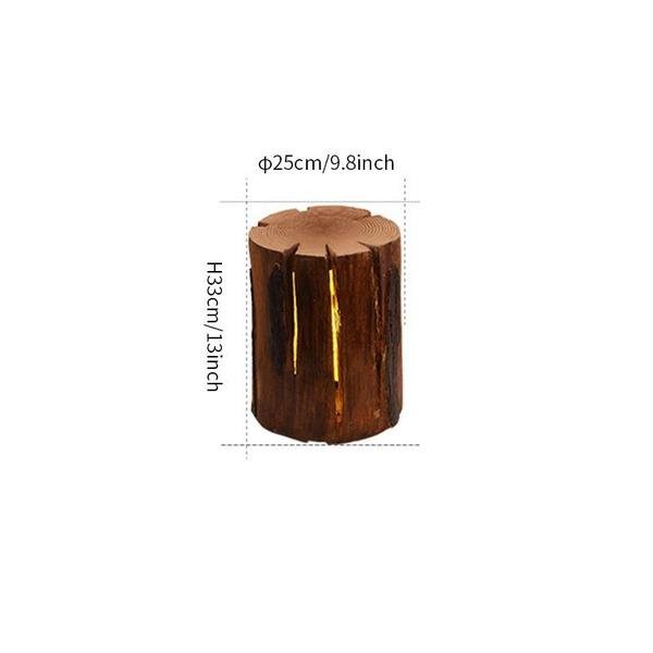 Cracked Stump Lamp