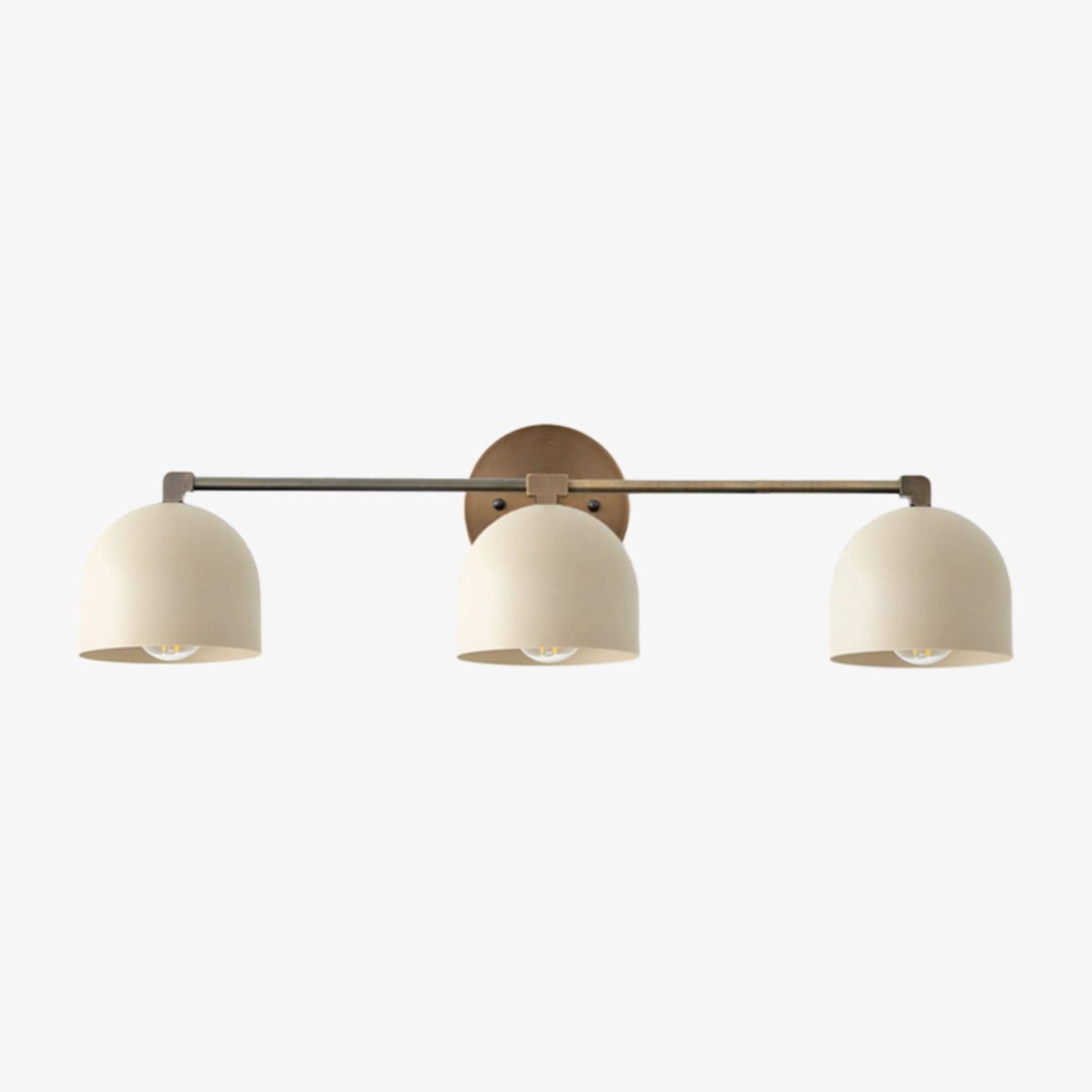 Metio Dome Mid-Century Globe Wall Light – Retro Vanity Sconce for Bathroom or Bedroom K1554