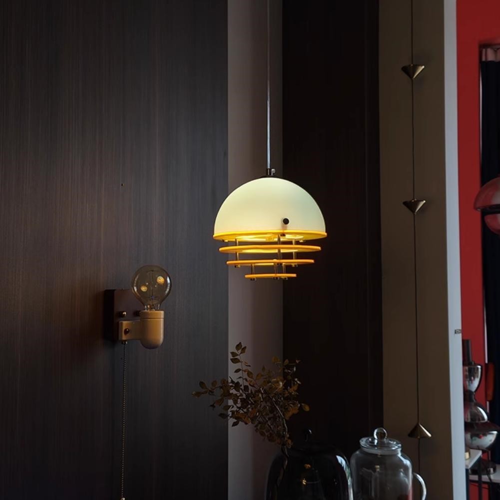 Afterglow Layered Acrylic Bauhaus Sunset Pendant Light - Ambient Pendant Light for Living Area K889