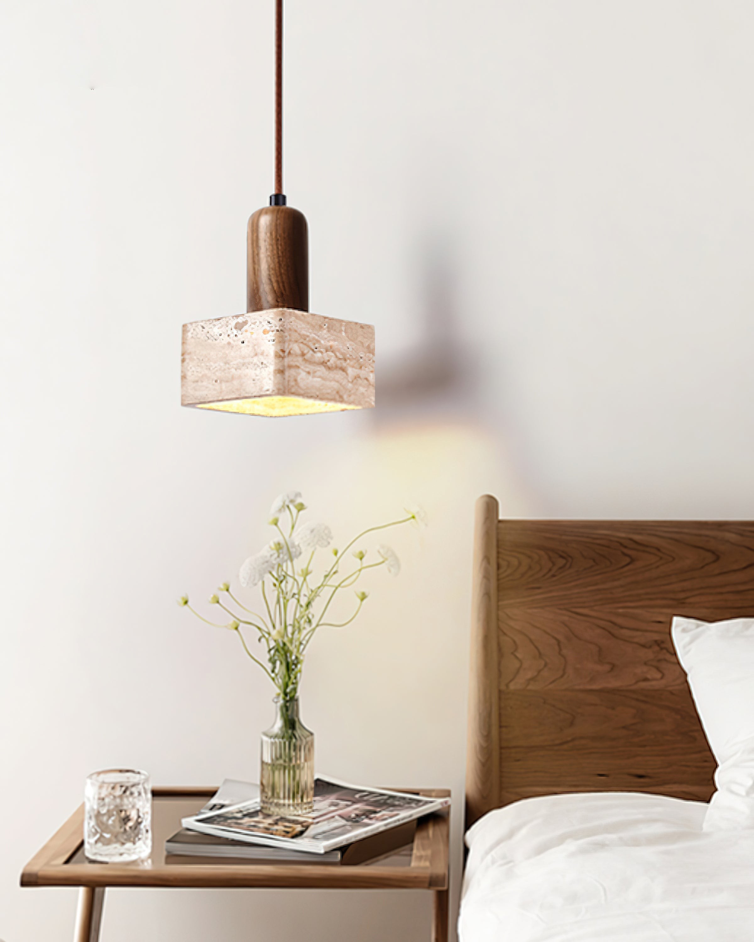 Simple Elegant Square Rectangular Pendant Lamp K685